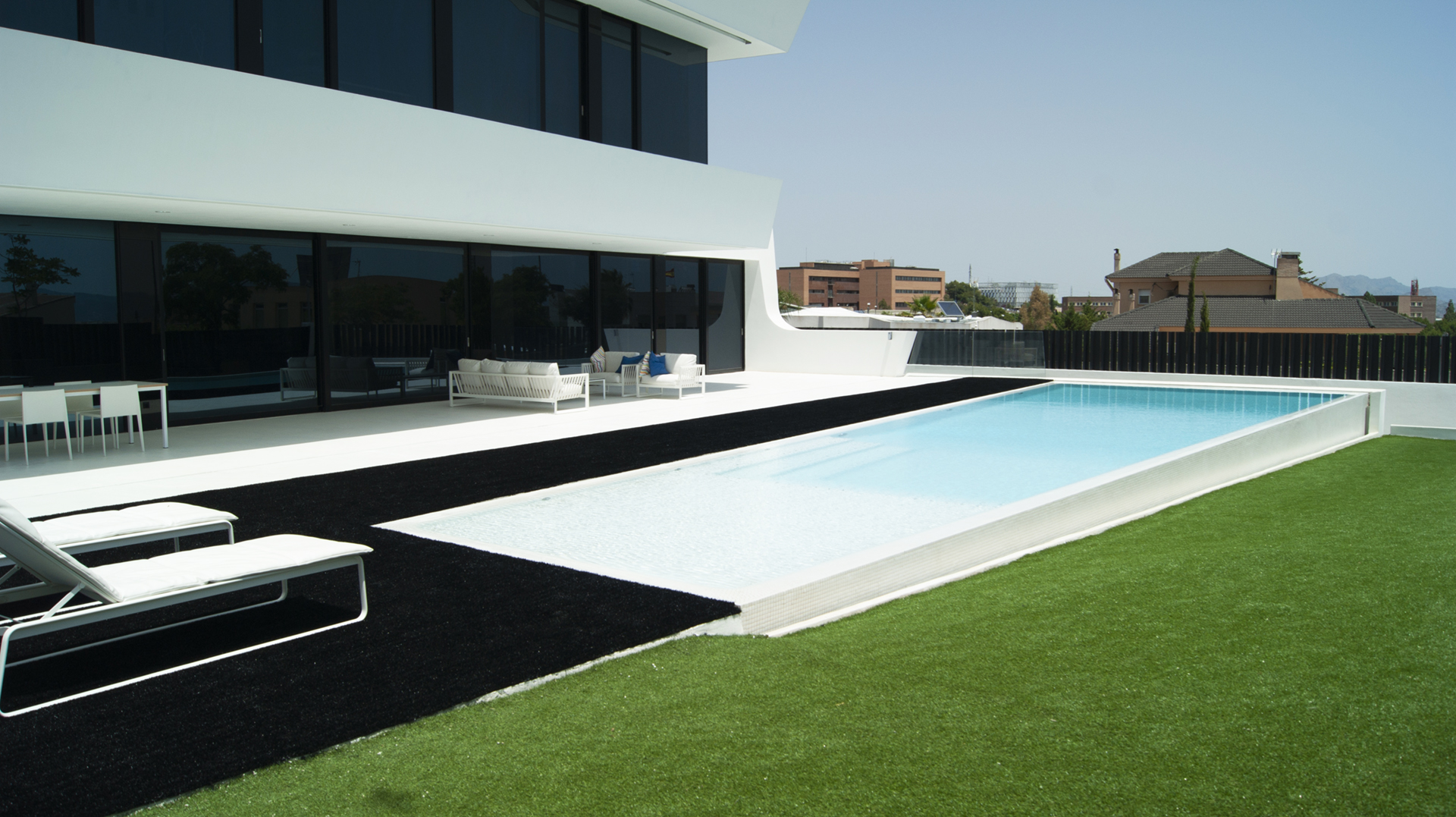 cesped zonas residenciales