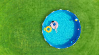 Césped Artificial Piscinas Hinchables